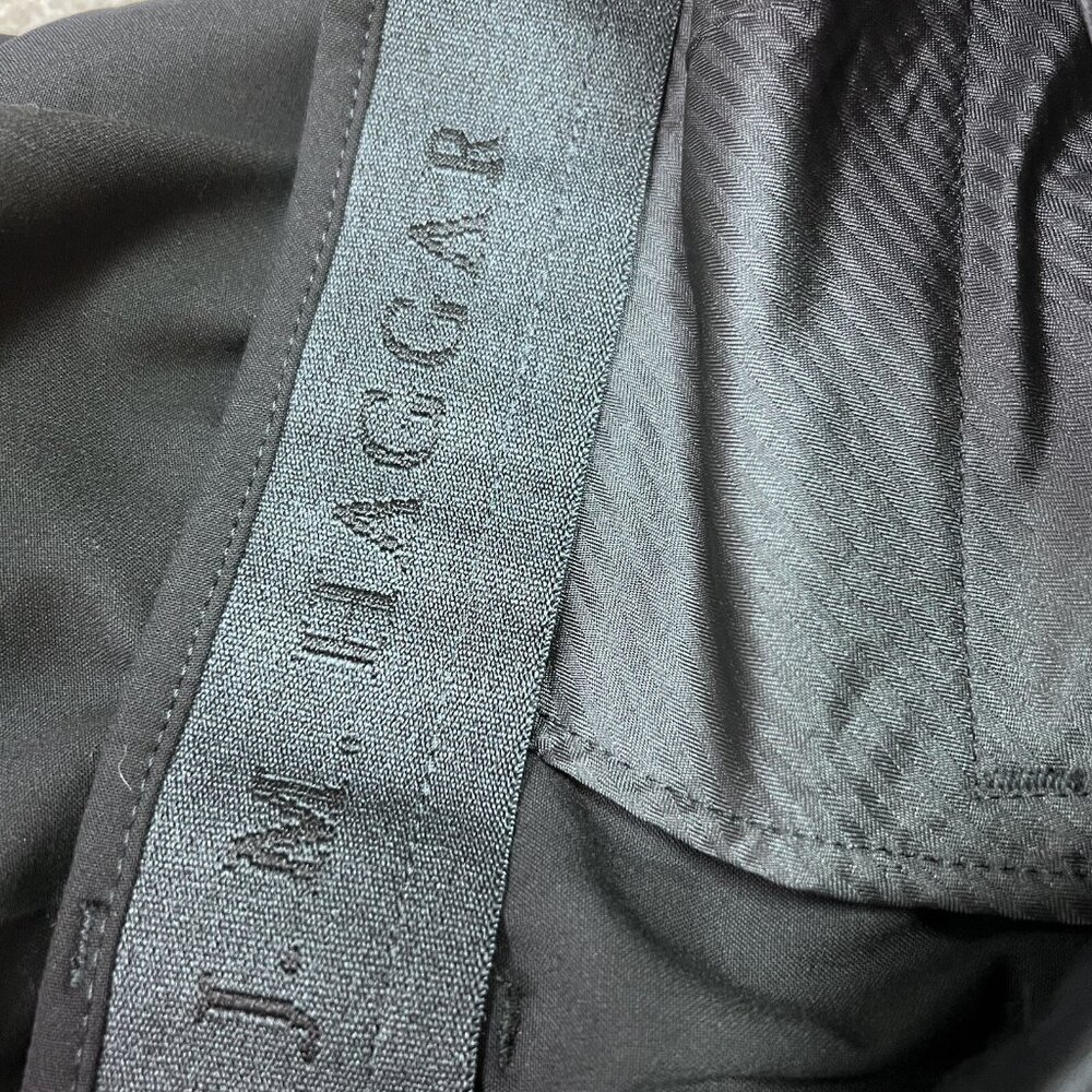 J.M Haggar Pants Slim Fit Black Men’s Size 38x32 - Picture 12 of 12